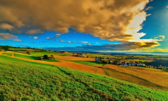 Cloud, Sky, Plant, Tree, Natural Landscape, Orange