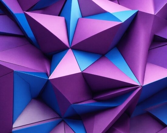 Colorfulness, Purple, Azure, Triangle, Violet, Pink