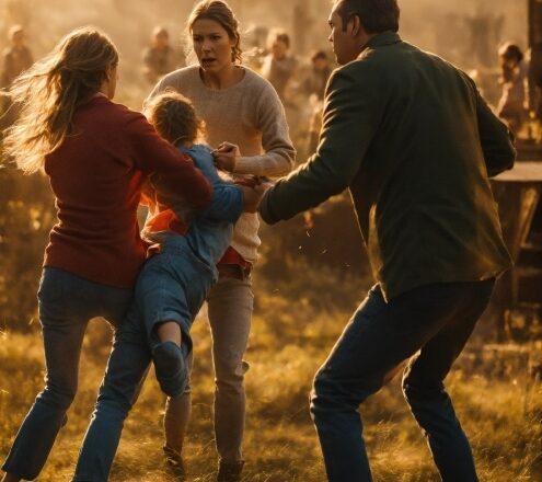 Jeans, Trousers, Flash Photography, Standing, People In Nature, Happy