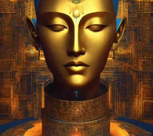 Light, Amber, Temple, Sculpture, Gold, Art