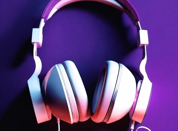 Peripheral, Output Device, Purple, Ear, Gadget, Audio Equipment