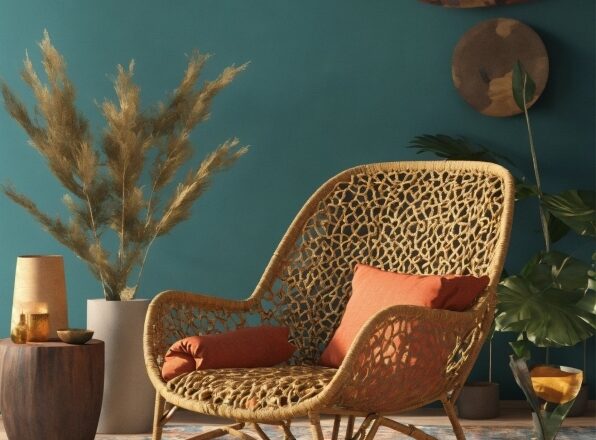 Plant, Furniture, Chair, Azure, Wood, Textile