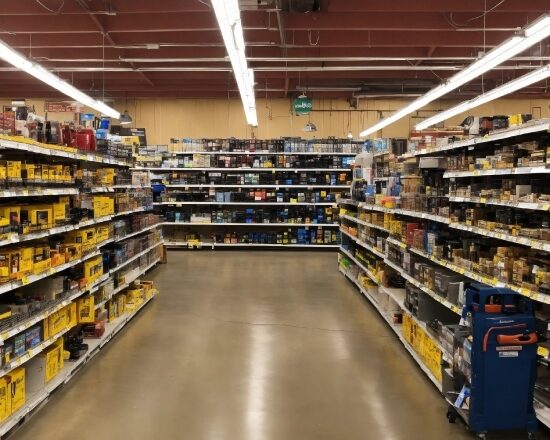 Shelf, Shelving, Floor, Convenience Store, Publication, Retail