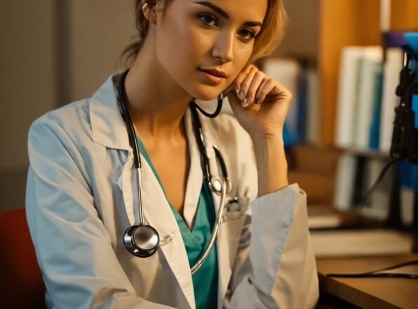 Stethoscope, Lamp, White Coat, Health Care, Health Care Provider, Service