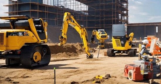 Vehicle, Asphalt, Yellow, Mode Of Transport, Road Surface, Wood