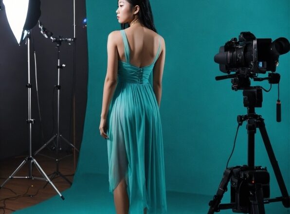 One-piece Garment, Flash Photography, Waist, Tripod, Fashion Design, Day Dress