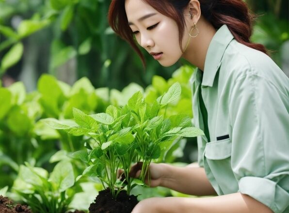 Hair, Plant, People In Nature, Grass, Leaf Vegetable, Terrestrial Plant