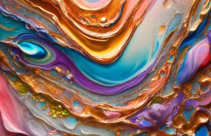 Liquid, Nature, Fluid, Orange, Art, Geological Phenomenon