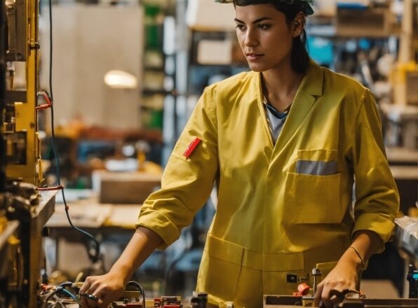 Workwear, Helmet, Hard Hat, Engineer, Yellow, Tradesman