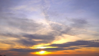 Free Background Video For Website, Sky, Atmosphere, Sun, Clouds, Sunset