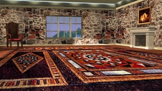 Free  Dragon Stock Footage, Prayer Rug, Rug, Floor Cover, Furnishing, Covering