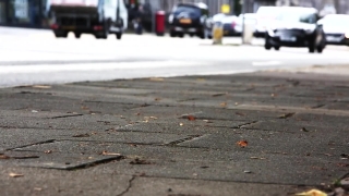 Free Electricity Stock Footage, Sidewalk, Street, Road, Asphalt, Intersection