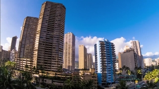 Free Flare Stock Footage, City, Skyline, Architecture, Skyscraper, Urban