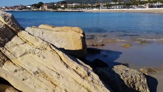 Free Old Stock Footage, Breakwater, Barrier, Sea, Ocean, Beach