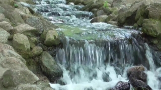 Free Portrait Video Footage, Waterfall, Ice, Crystal, Solid, River