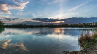 Free  Sparkle Stock Video, Lakeside, Shore, Lake, Water, Sky