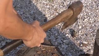 Free  Stalker Stock Footage, Hatchet, Shovel, Tool, Hand, Edge Tool