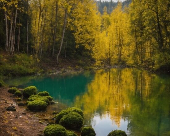 Affinity Photo, Water, Sky, Plant, Natural Landscape, Fluvial Landforms Of Streams