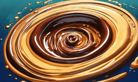 Aiseesoft Video Editor, Brown, Liquid, Fluid, Art, Circle