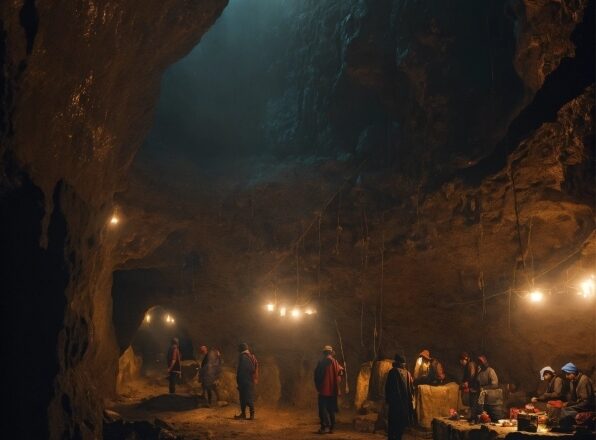 Atmospheric Phenomenon, Landscape, Geological Phenomenon, Formation, Darkness, Cave