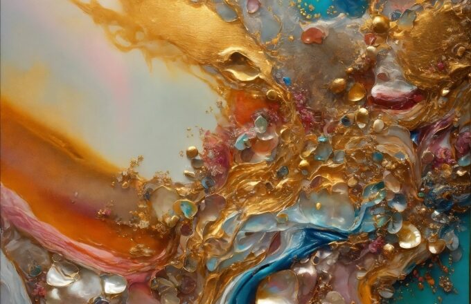 Copyright Free Video Footage, Liquid, Amber, Fluid, Art, Paint