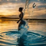 Cutestockfootage Com, Hair, Water, Cloud, Sky, Liquid