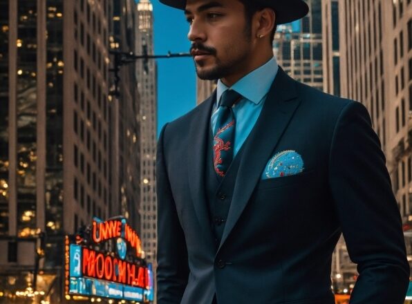 Hat, Sun Hat, Fedora, Tie, Dress Shirt, Building