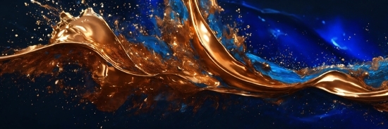 Liquid, Amber, Fluid, Water, Sky, Electric Blue