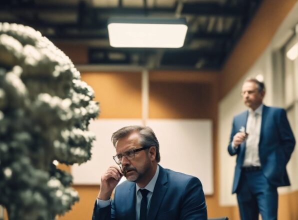 Motivational Canvas, Microphone, Human, Tie, Plant, Interior Design