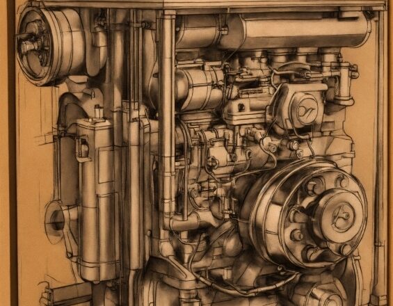 Motor Vehicle, Font, Gas, Art, Machine, Cylinder