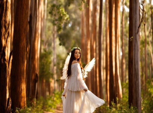 Plant, Wedding Dress, Dress, People In Nature, Leaf, Natural Environment