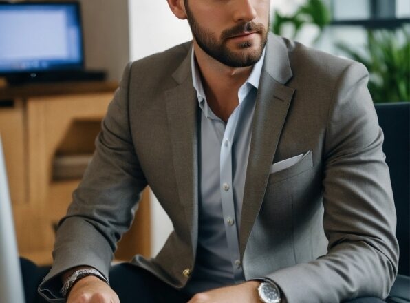 Sleeve, Dress Shirt, Collar, Beard, Television, Whitecollar Worker