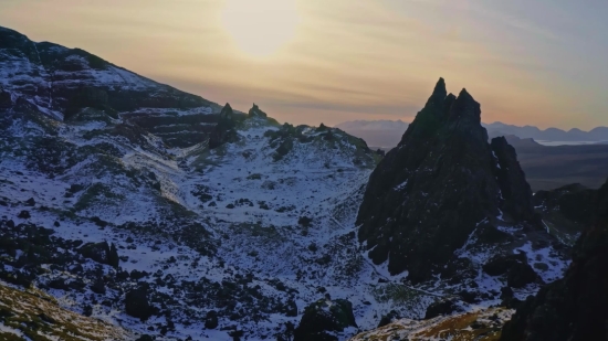 Adobe Stock Footage Free, Glacier, Mountain, Snow, Landscape, Peak