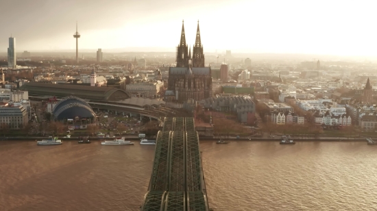 Ambulance Video Clip, Architecture, Cathedral, River, Tower, Bridge