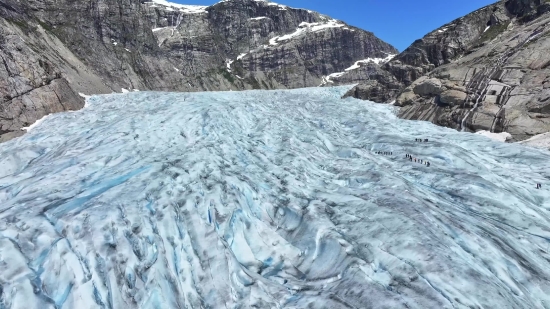 Chroma Video Free Download, Glacier, Snow, Mountain, Peak, Landscape