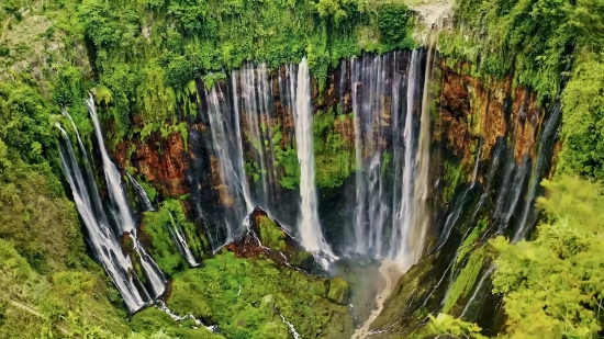 Cloud Effect Background Video Download, Waterfall, River, Canyon, Stream, Rock