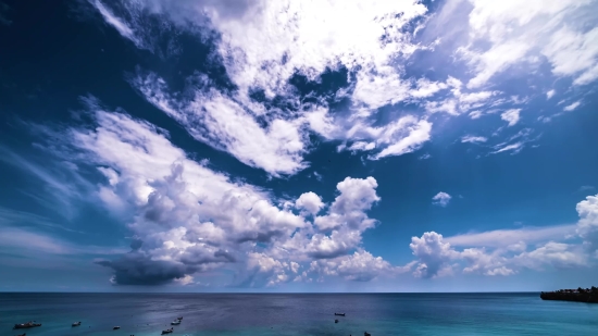 Clouds Stock Footage Free, Sky, Atmosphere, Clouds, Ocean, Water