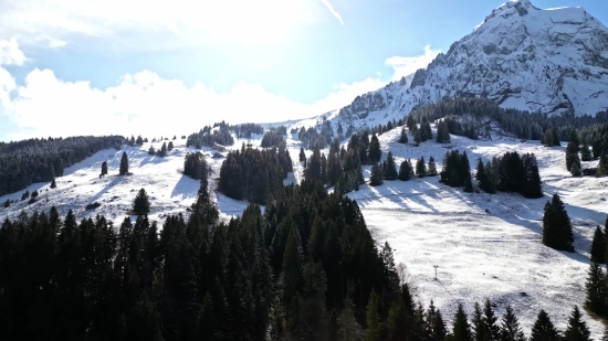 Dareful Stock Footage, Mountain, Glacier, Snow, Mountains, Landscape