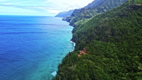 Download Video Lock Screen, Geological Formation, Landscape, Sea, Promontory, Coast