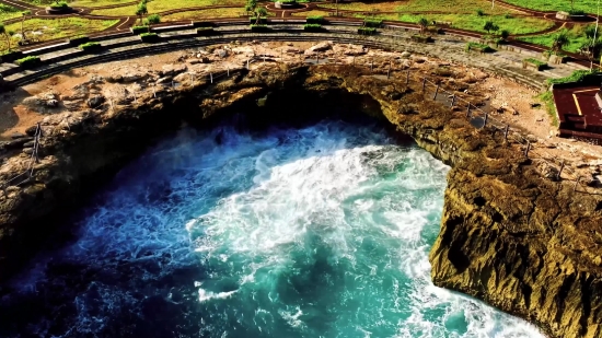 Dream Stock Footage, Water, Ocean, Landscape, Rock, Body Of Water