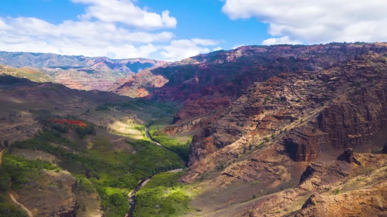 Footage Pexels, Canyon, Mountain, Valley, Mountains, Landscape