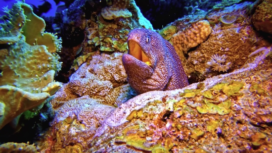 Forest Background Video Effects, Eel, Fish, Underwater, Sea, Reef