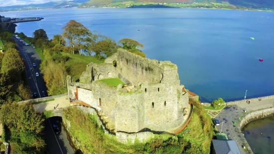 Free Footage Without Watermark, Castle, Fortification, Defensive Structure, Structure, Travel