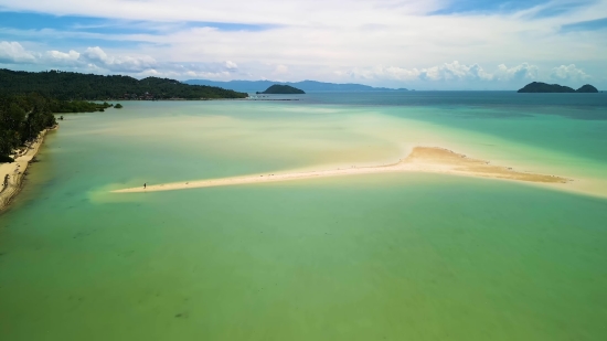 Hd Video Background, Beach, Sandbar, Bar, Sand, Ridge