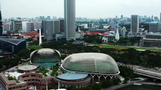 Hell Stock Footage, Building, City, Dome, Architecture, Planetarium