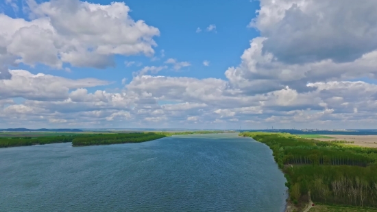 Lagu Vlog No Copyright, Sky, Landscape, Shoreline, Grass, Clouds