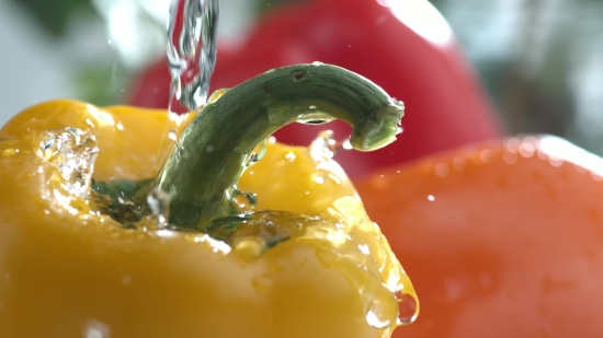 Man Stock Footage, Pepper, Vegetable, Food, Sweet Pepper, Healthy