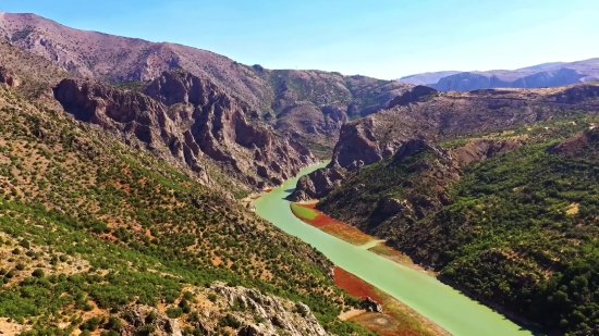 No Watermark Stock Footage, Highland, Mountain, Landscape, Valley, Canyon