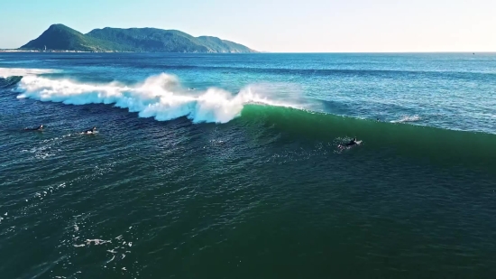 Pexels Stock Video, Ocean, Body Of Water, Sea, Water, Wave