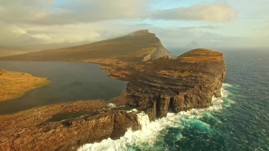 Pexels Video Youtube, Highland, Landscape, Geological Formation, Mountain, Promontory